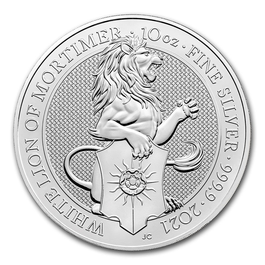Queen Beast 2 oz serie - 11 munten + doos | 101 munten